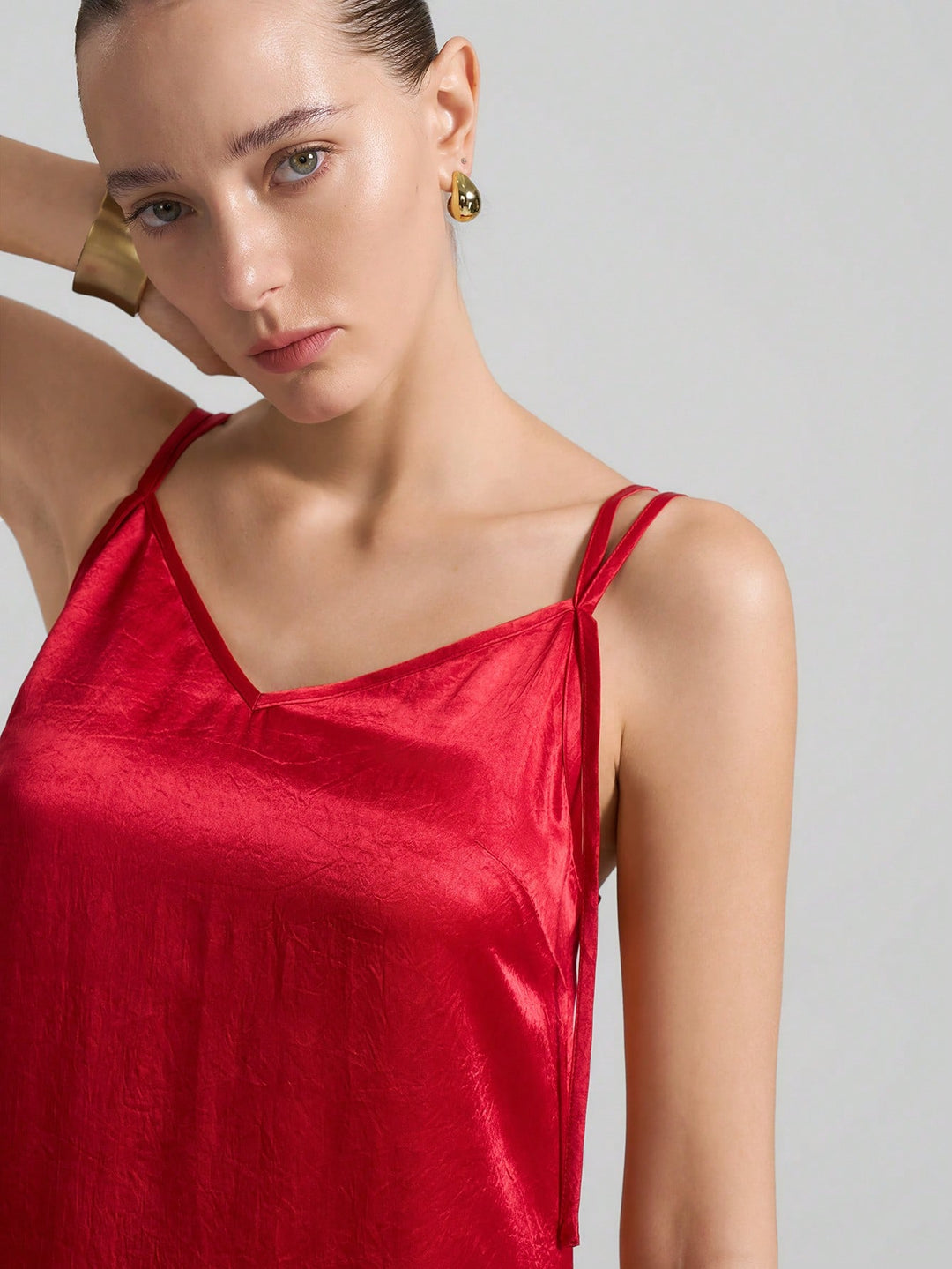 Rochie maxi SHEIN, roșu