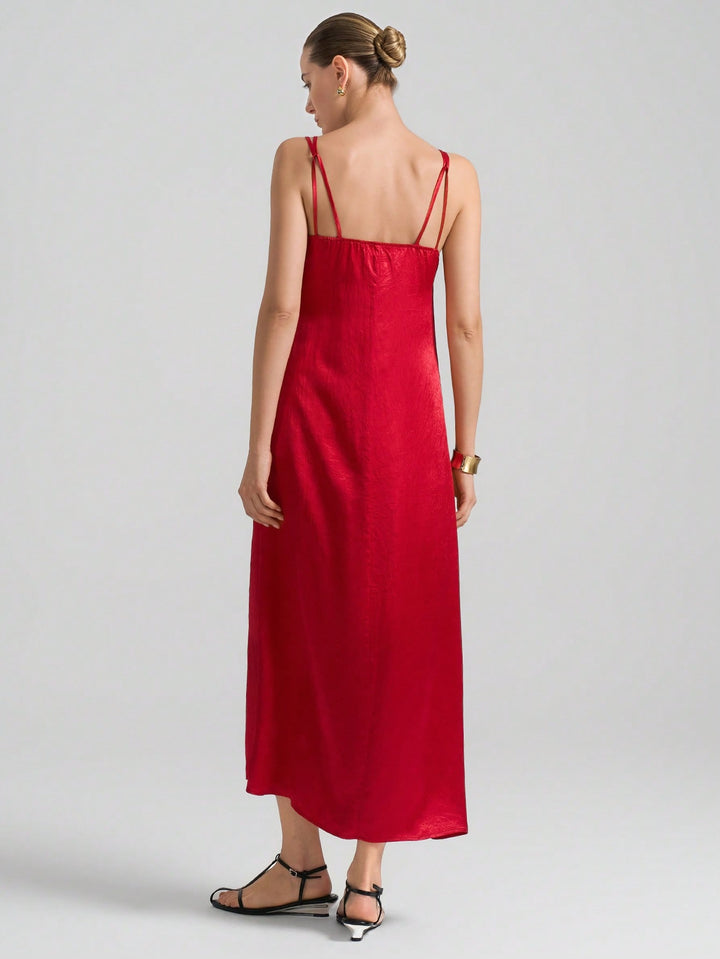 Rochie maxi SHEIN, roșu