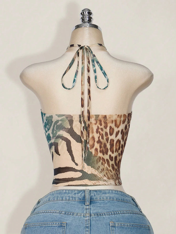 Top Shein Curve+, mix culori