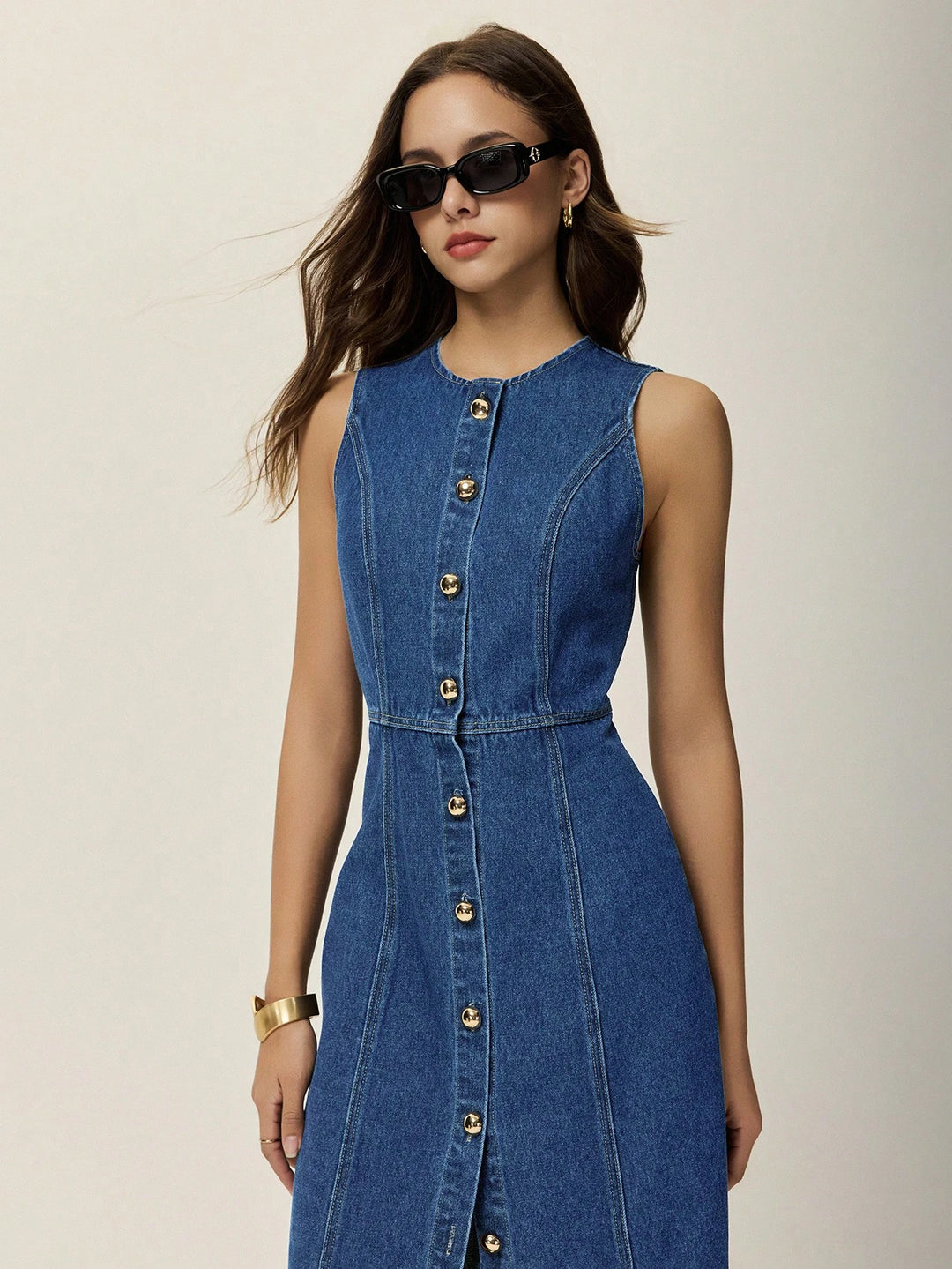 Rochie de blugi SHEIN, albastru