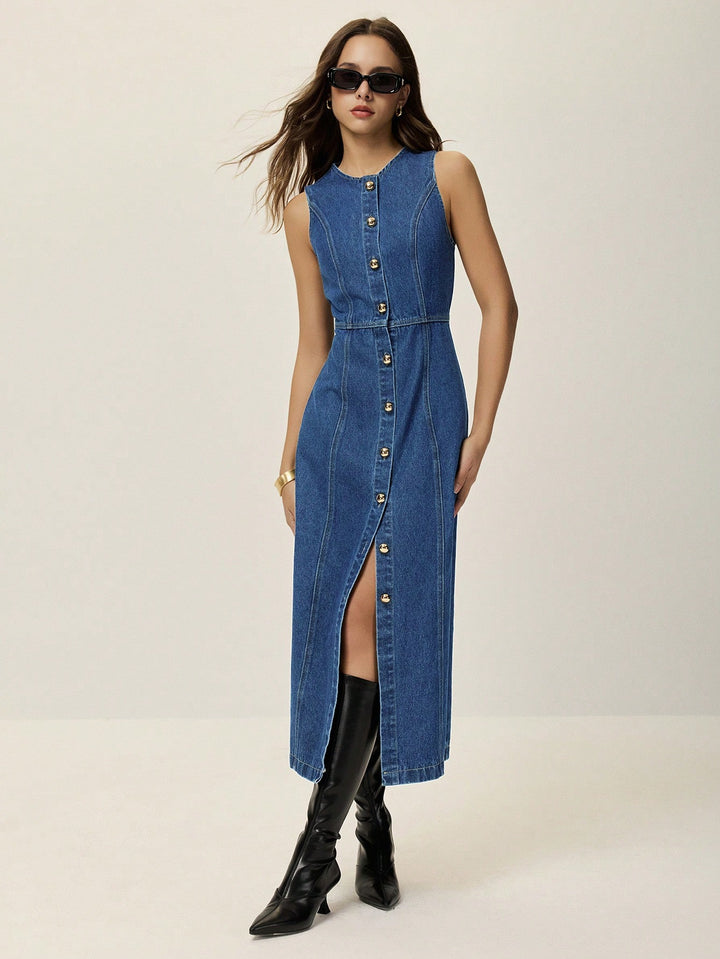 Rochie de blugi SHEIN, albastru