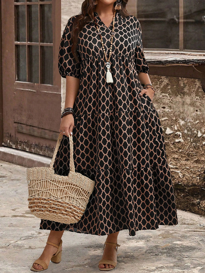 Rochie SHEIN, kaki