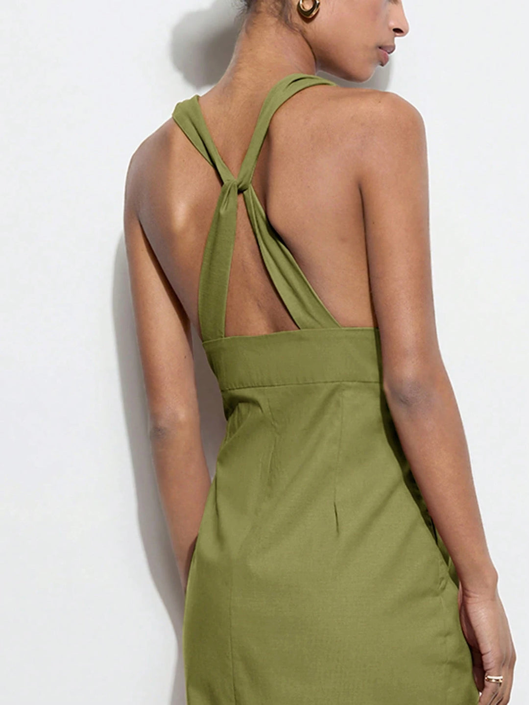 Rochie maxi SHEIN, verde