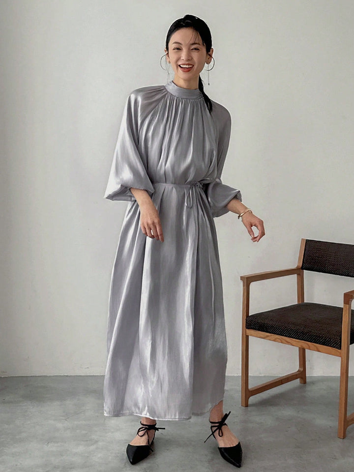 Rochie maxi SHEIN, gri