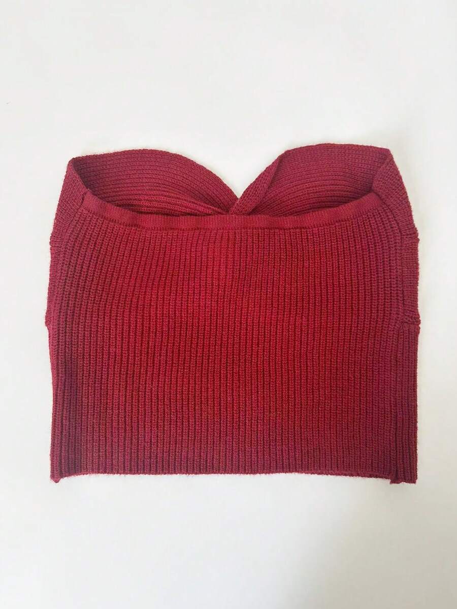 Top SHEIN, vișiniu