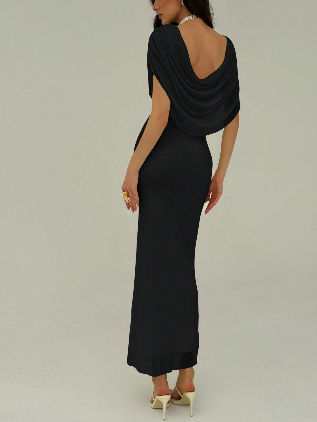 Rochie maxi SHEIN, negru