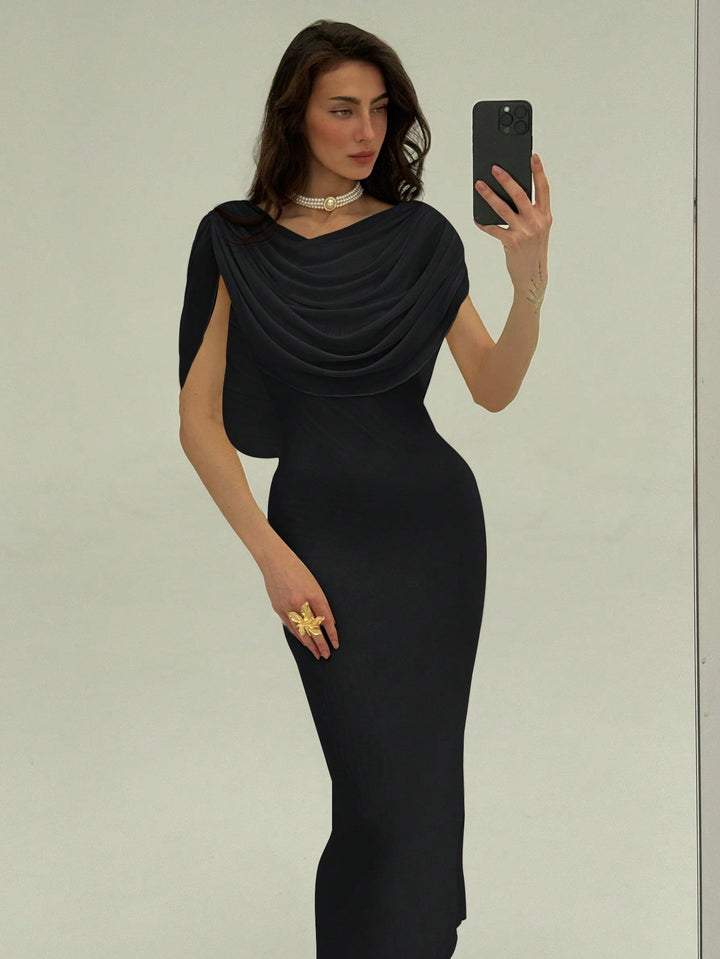 Rochie maxi SHEIN, negru