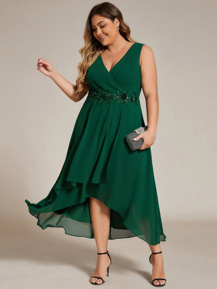 Rochie midi SHEIN, verde