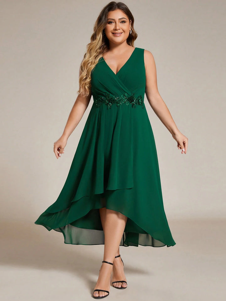 Rochie midi SHEIN, verde