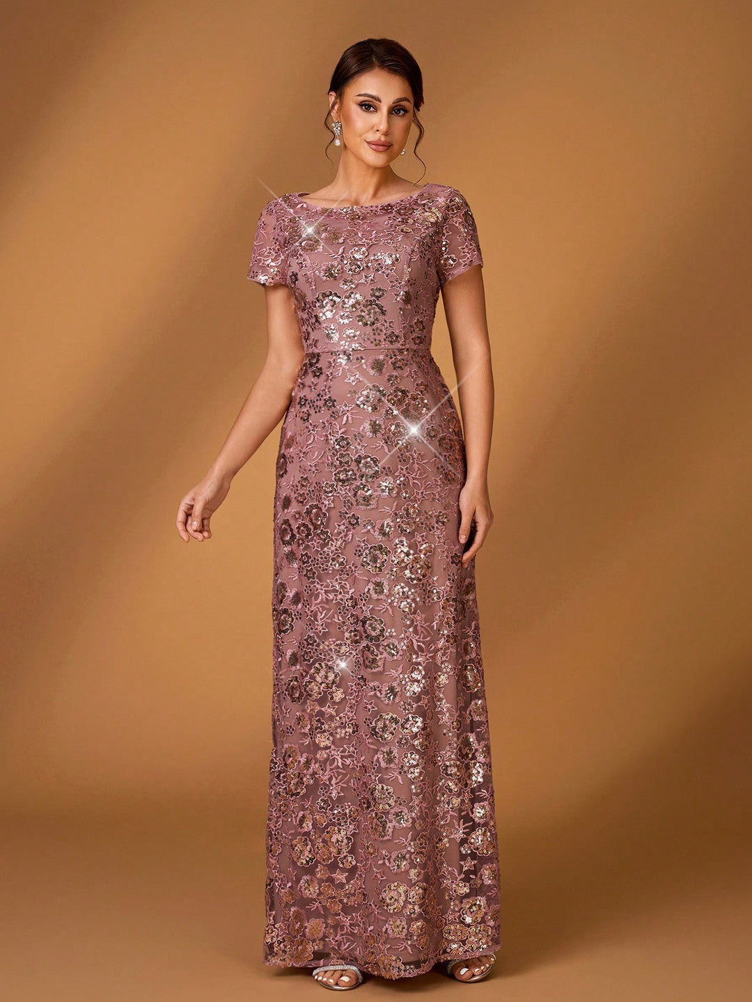 Rochie de ocazie SHEIN, roz