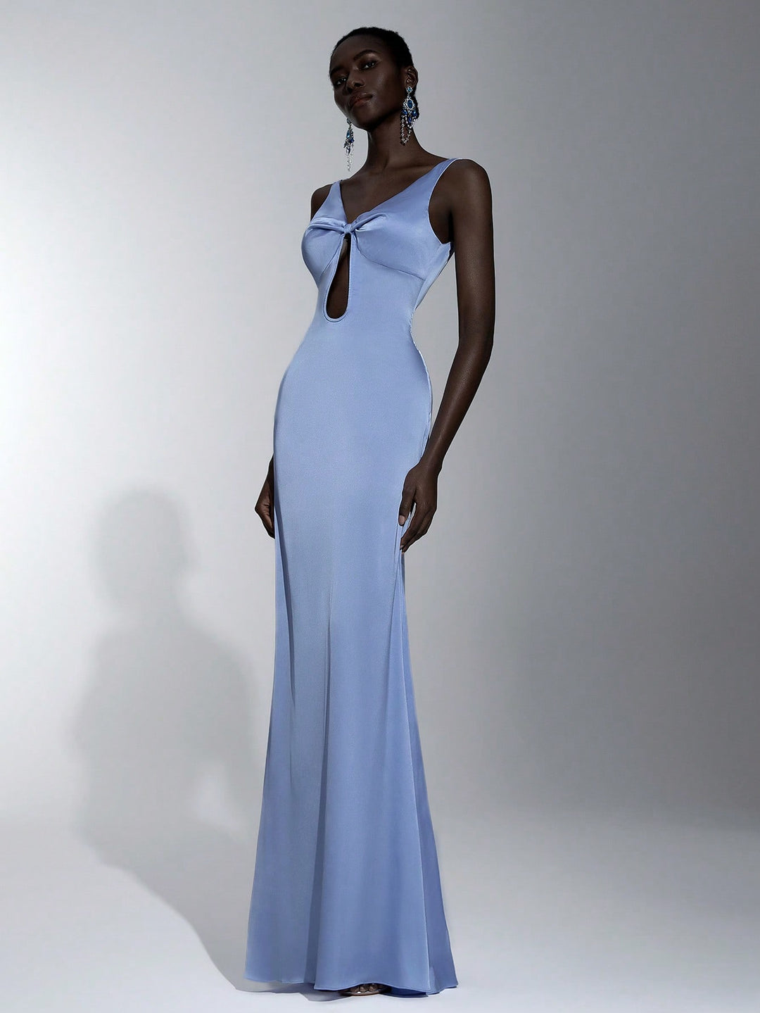 Rochie midi SHEIN, albastru