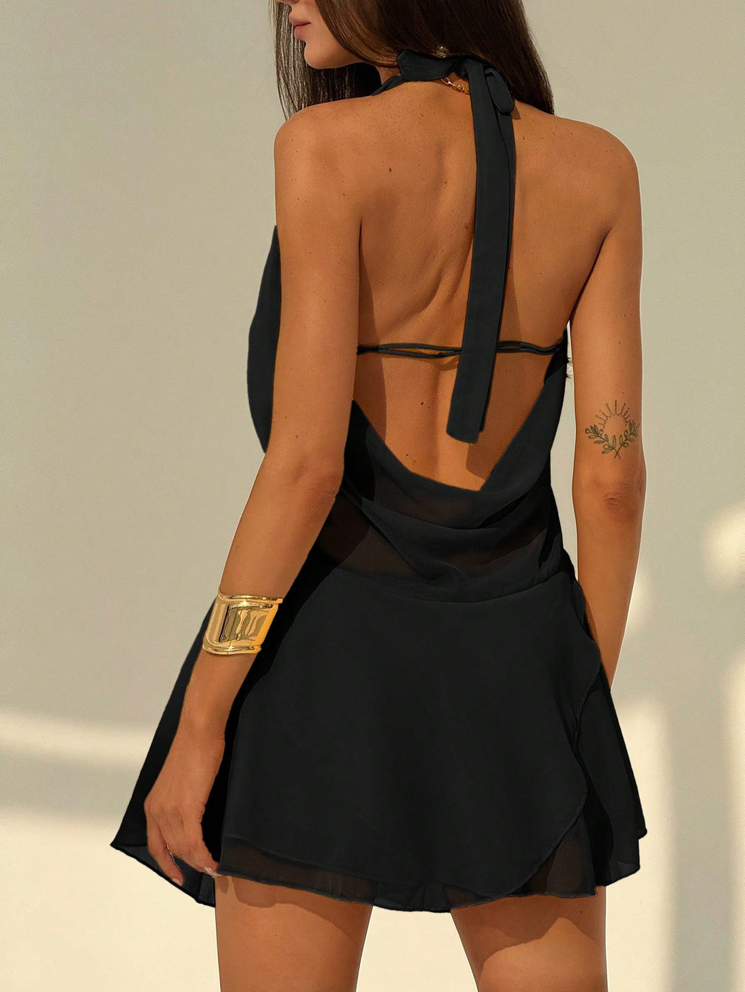 Rochie mini SHEIN, negru
