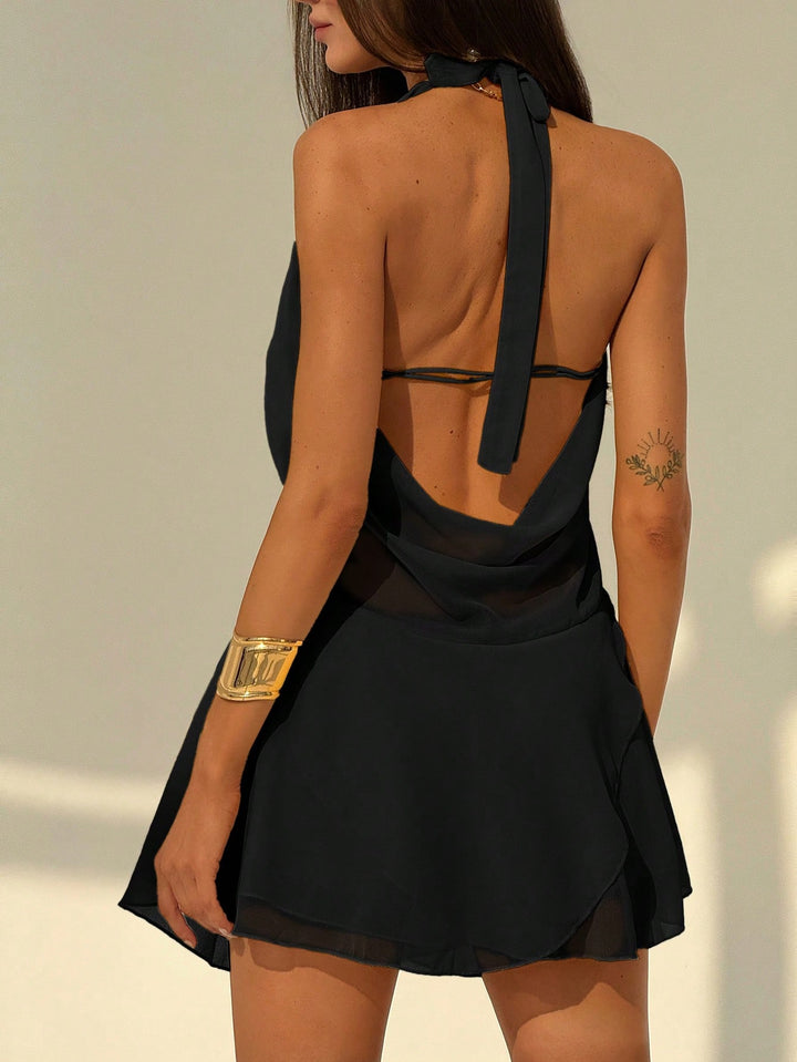 Rochie mini SHEIN, negru