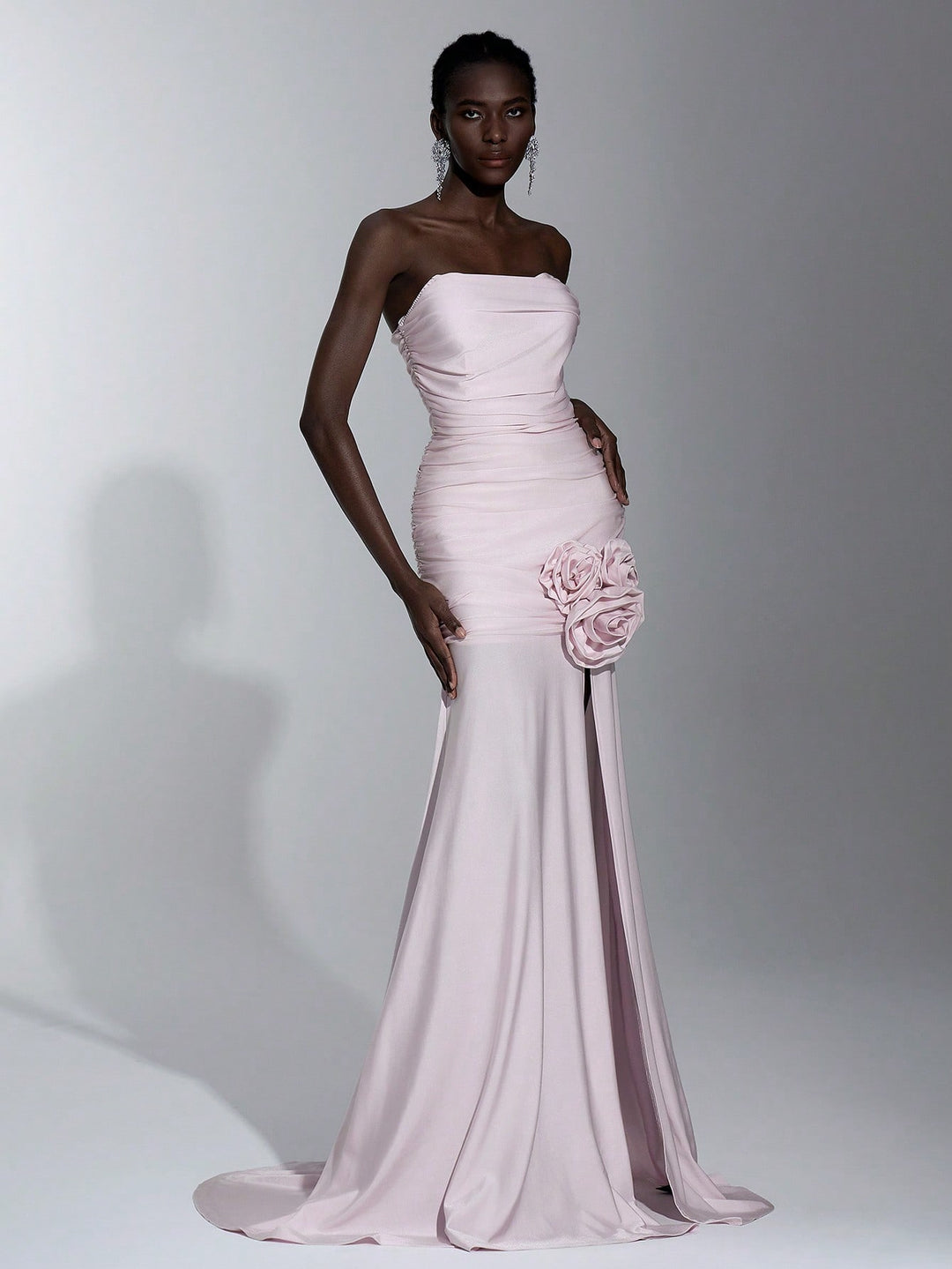 Rochie maxi SHEIN, roz