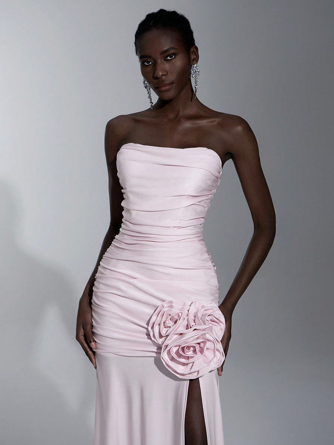 Rochie maxi SHEIN, roz