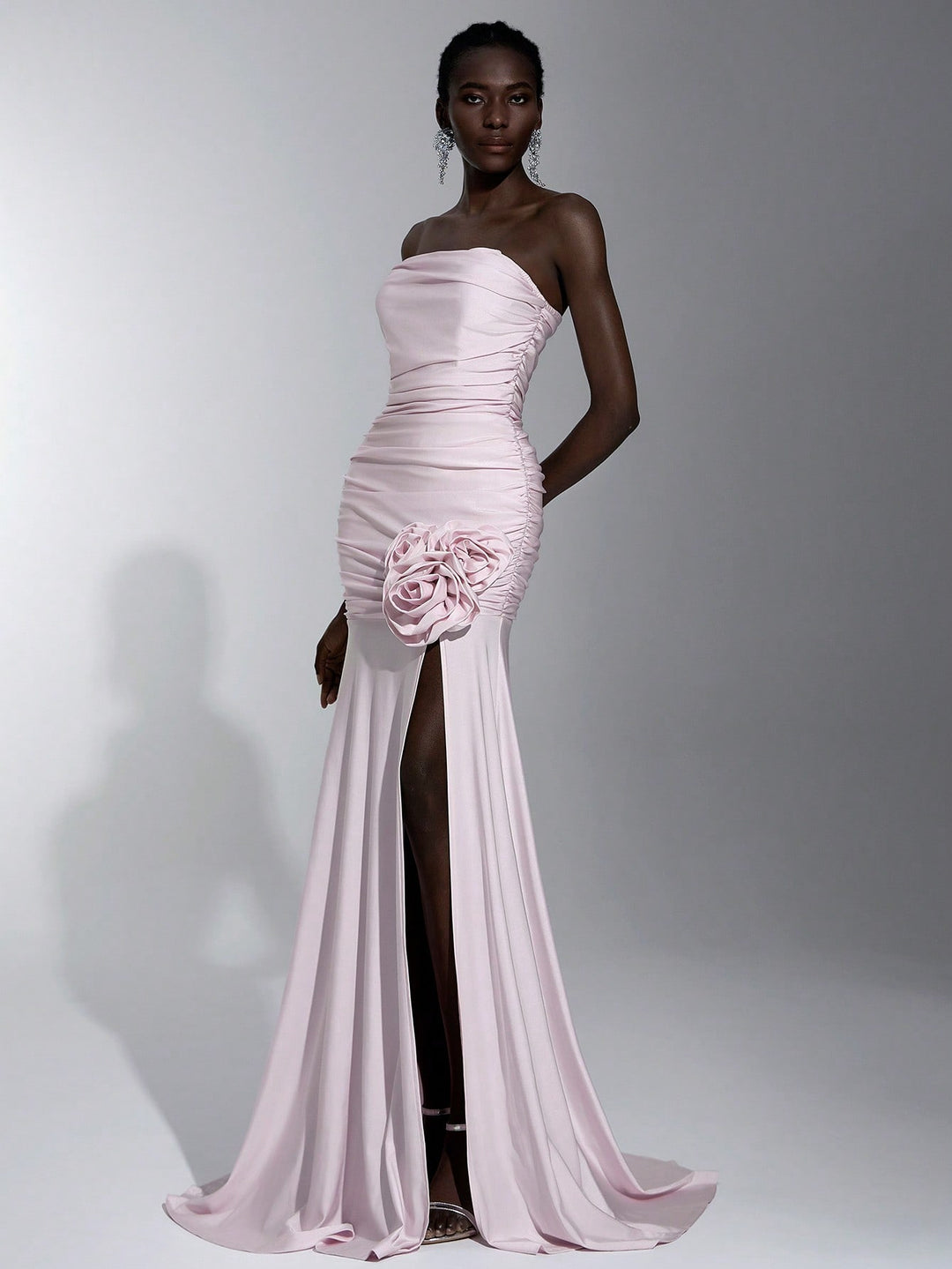 Rochie maxi SHEIN, roz