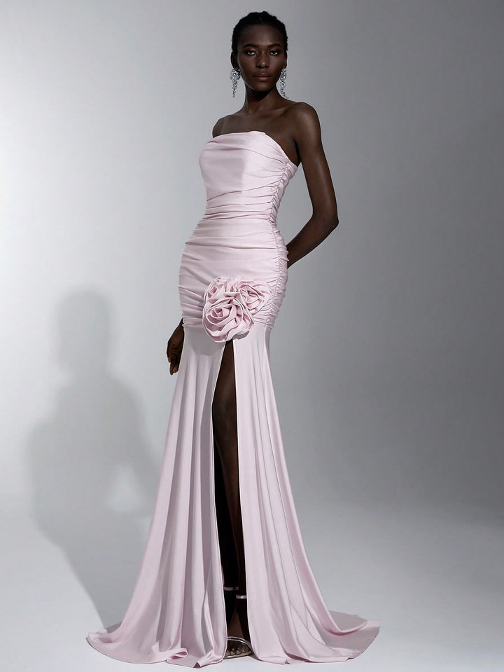Rochie maxi SHEIN, roz