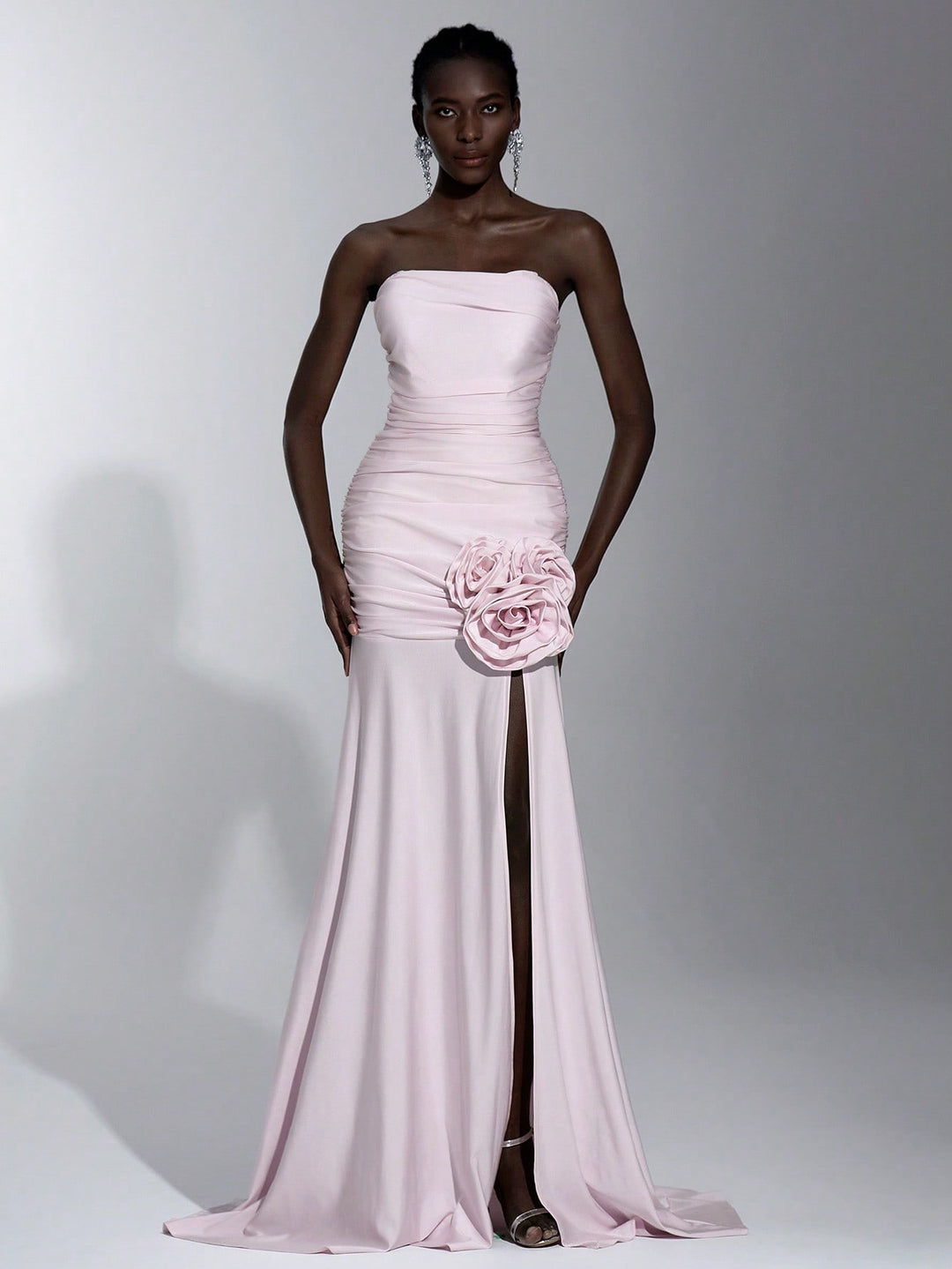 Rochie maxi SHEIN, roz