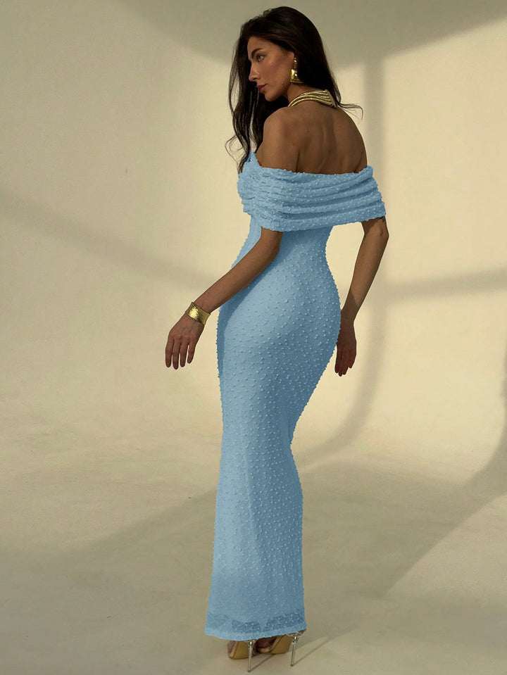 Rochie maxi SHEIN, albastru