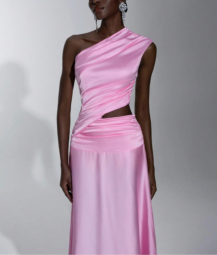 Rochie maxi Shein, roz