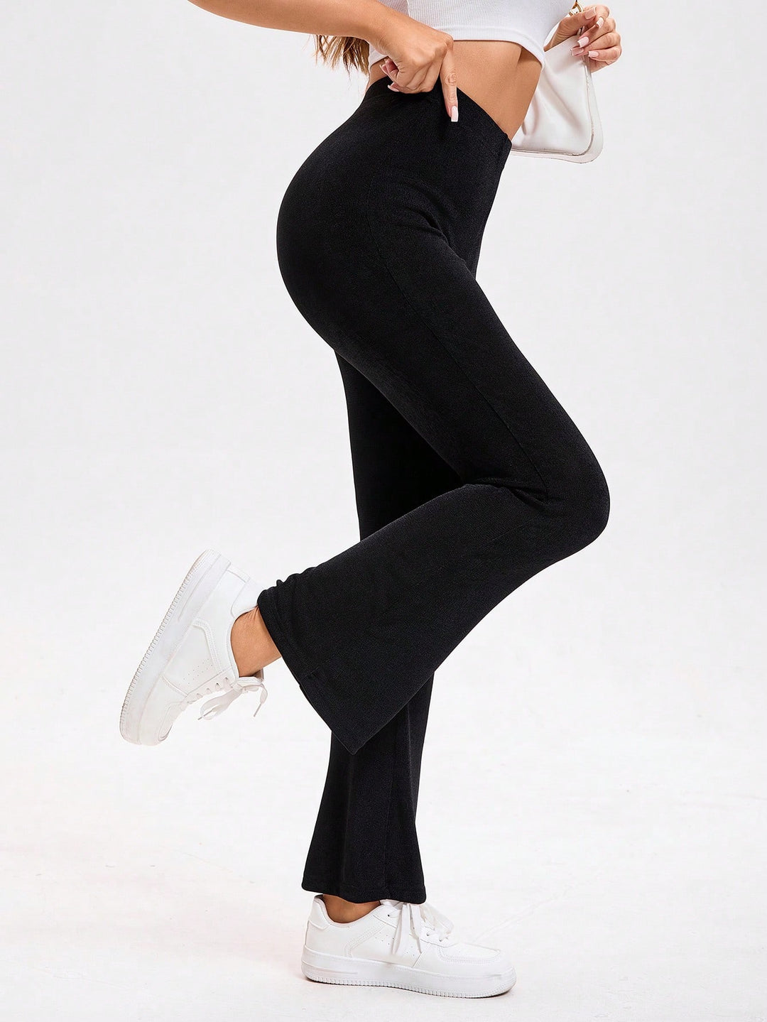Pantaloni SHEIN, negru