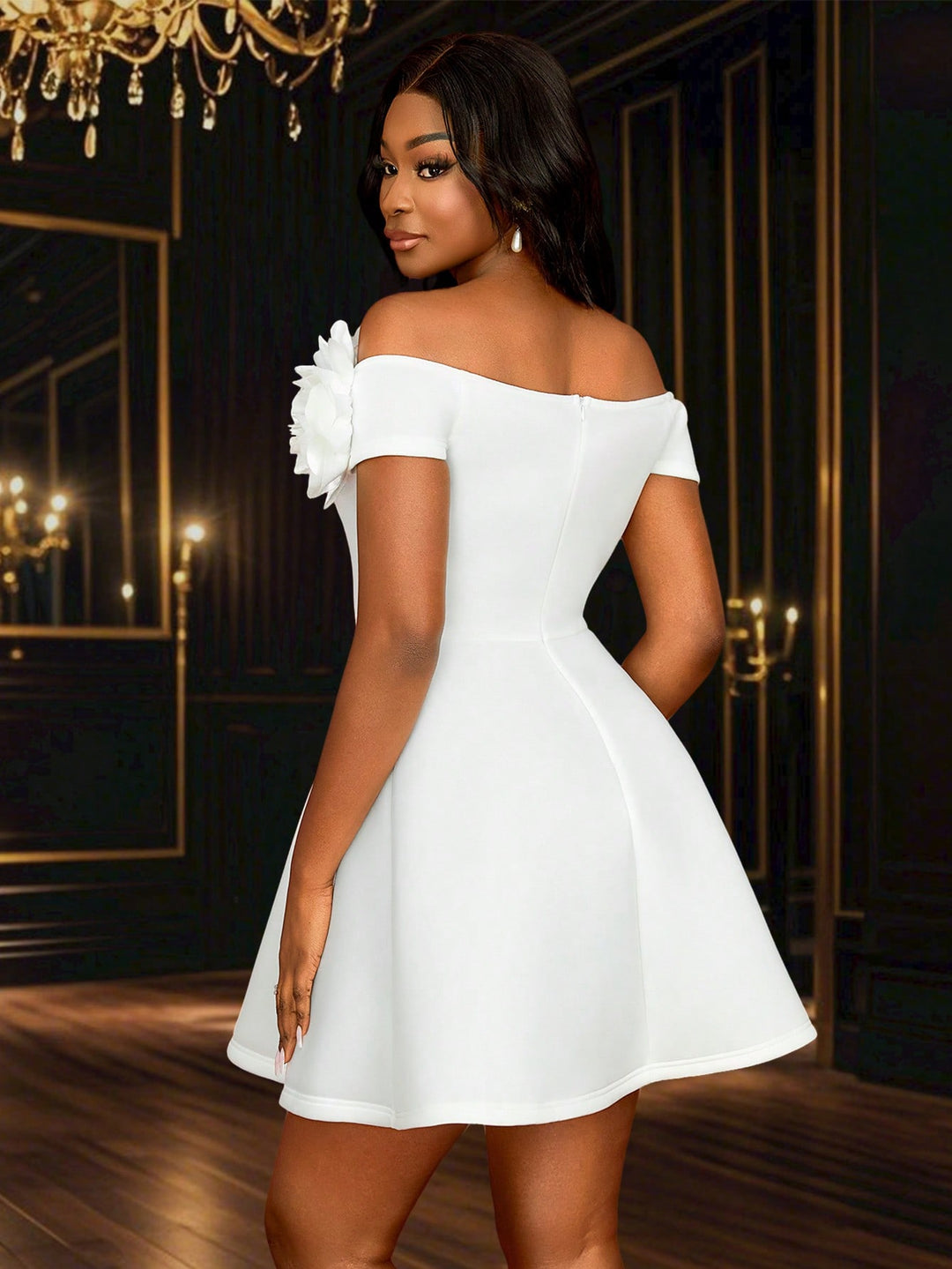 Rochie SHEIN, alb