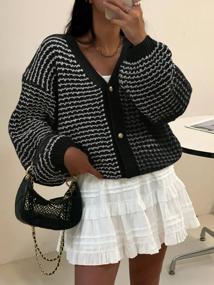Cardigan SHEIN, negru