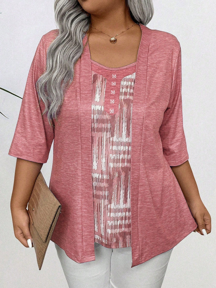 Tricou SHEIN, roz