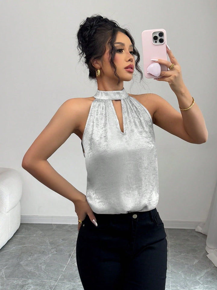 Bluza SHEIN, argintiu