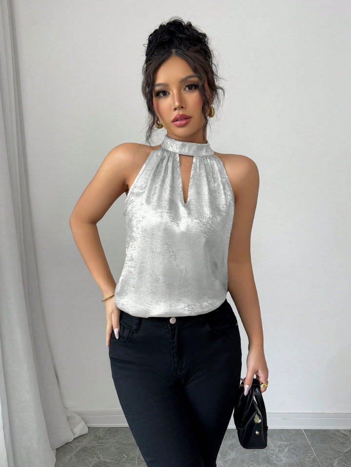 Bluza SHEIN, argintiu