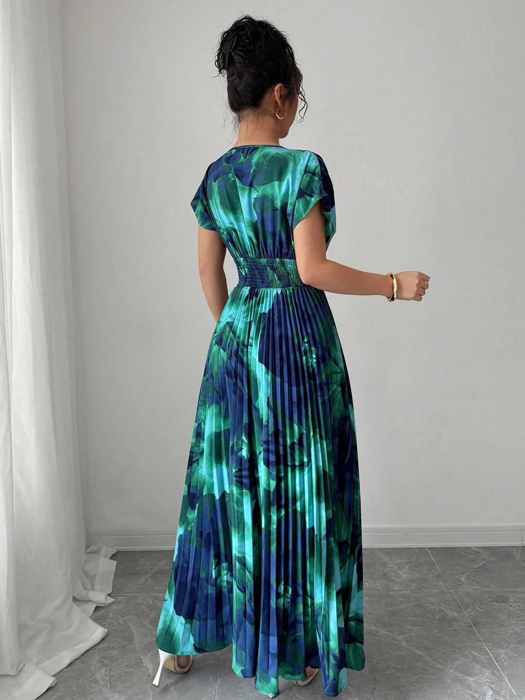 Rochie maxi SHEIN, mix culori
