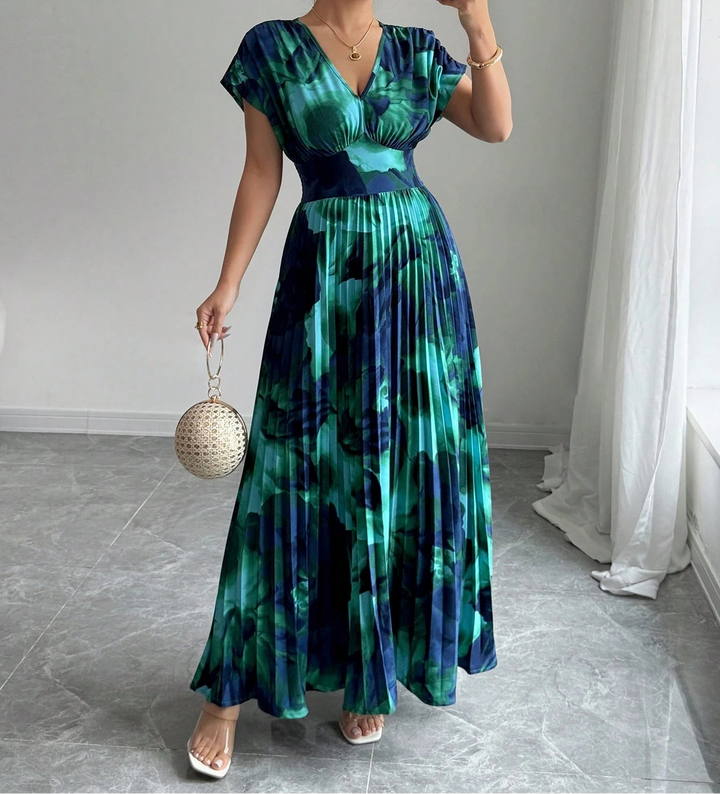 Rochie maxi SHEIN, mix culori