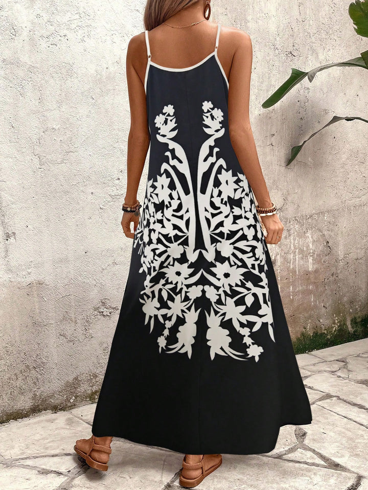 Rochie maxi SHEIN, negru