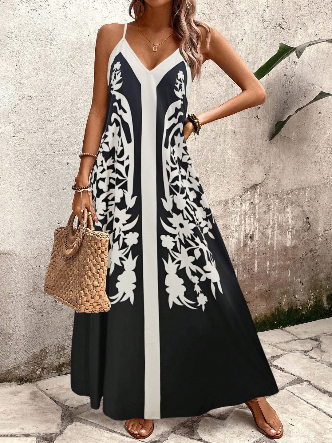 Rochie maxi SHEIN, negru