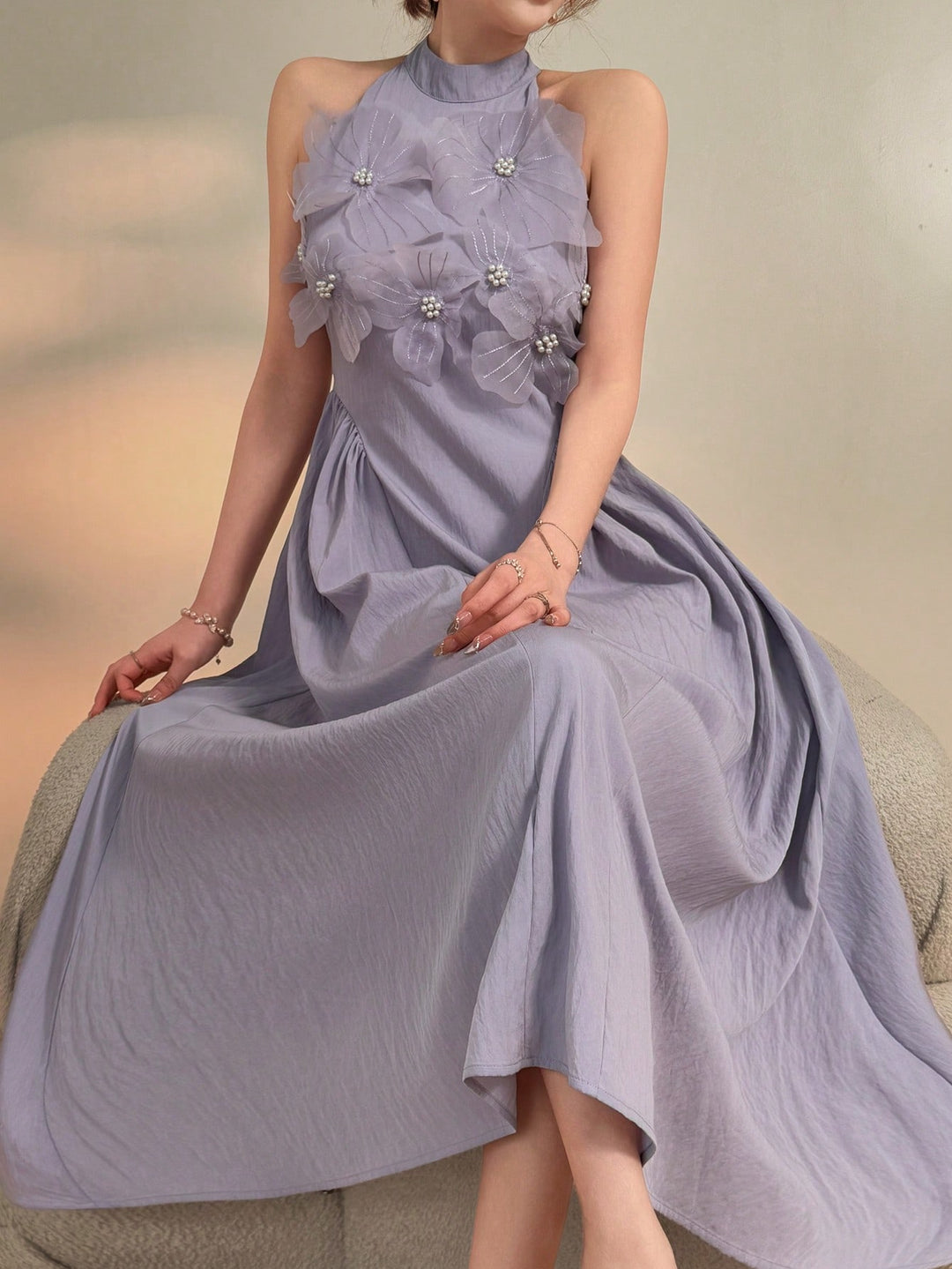Rochie maxi SHEIN, mov