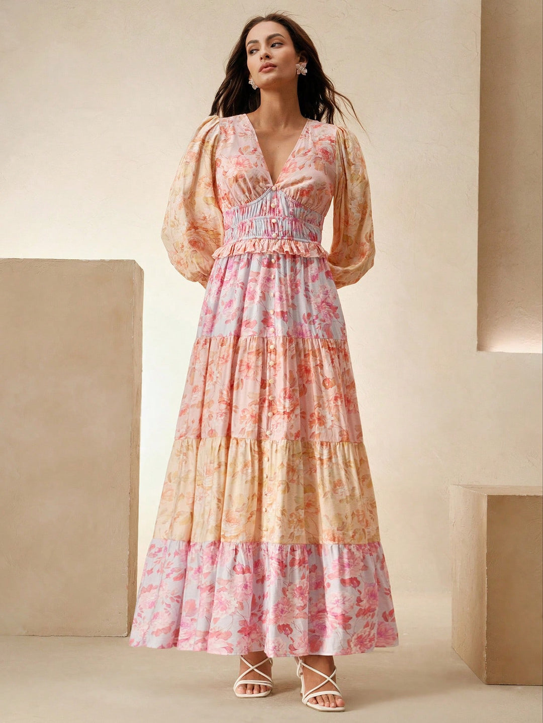 Rochie maxi SHEIN, mov