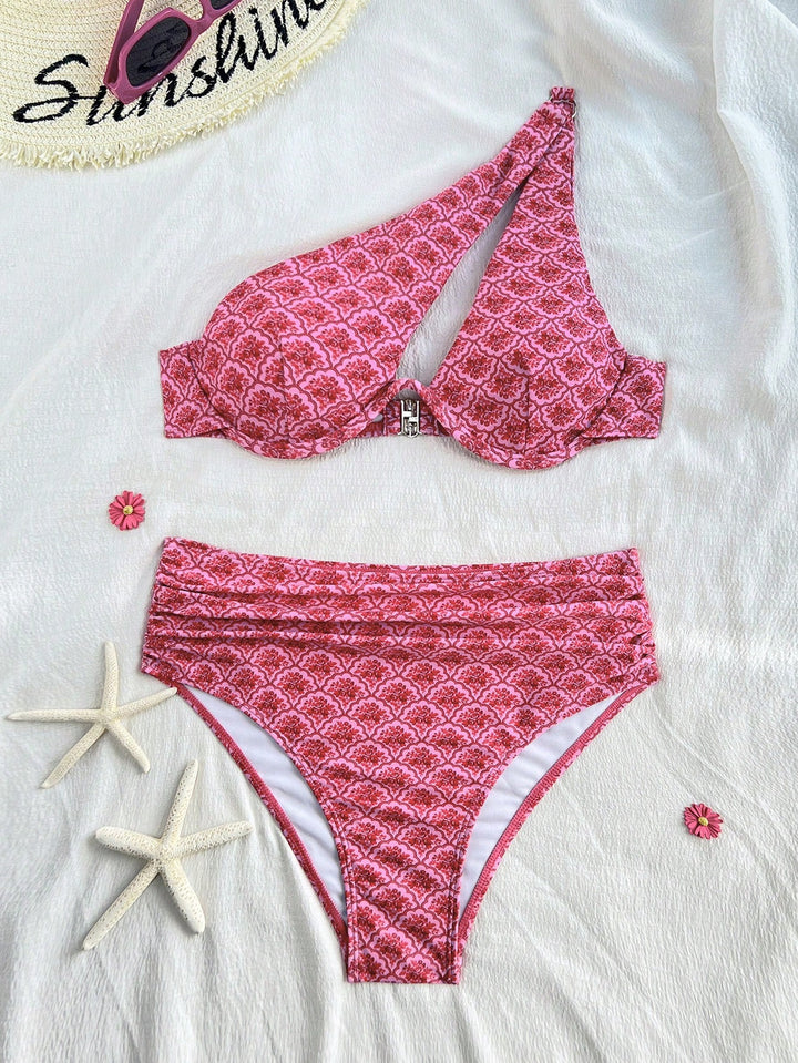 Costum de baie SHEIN, roz
