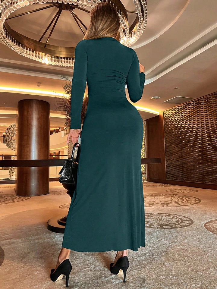Rochie maxi SHEIN, verde