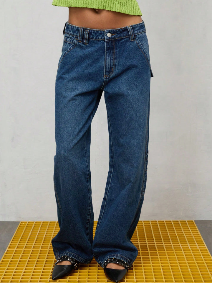 Jeans SHEIN, albastru