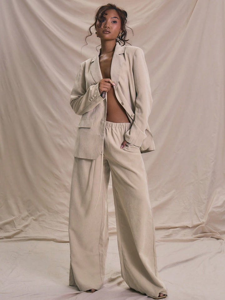 Pantaloni SHEIN, galben
