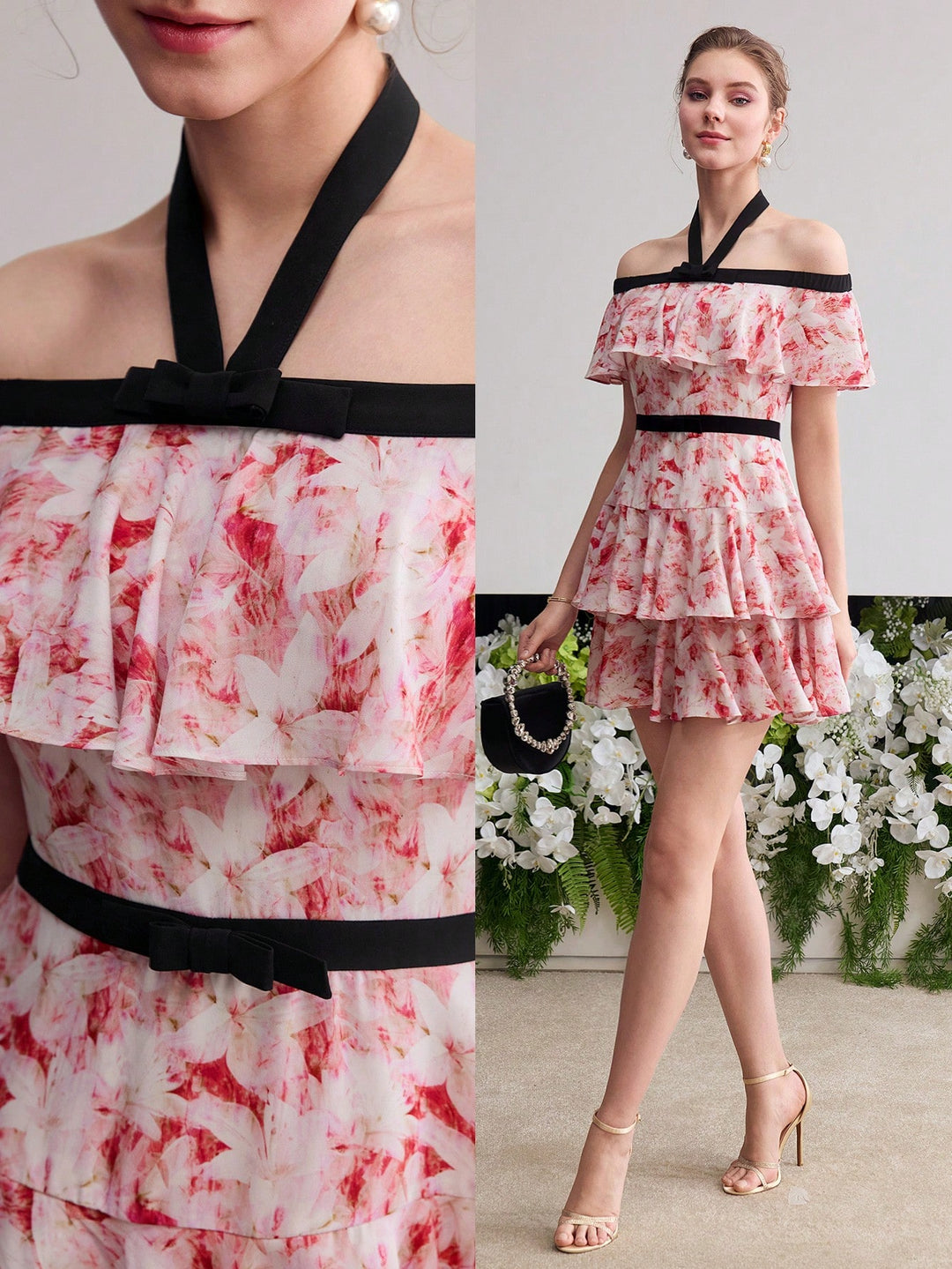Rochie mini SHEIN, mix culori