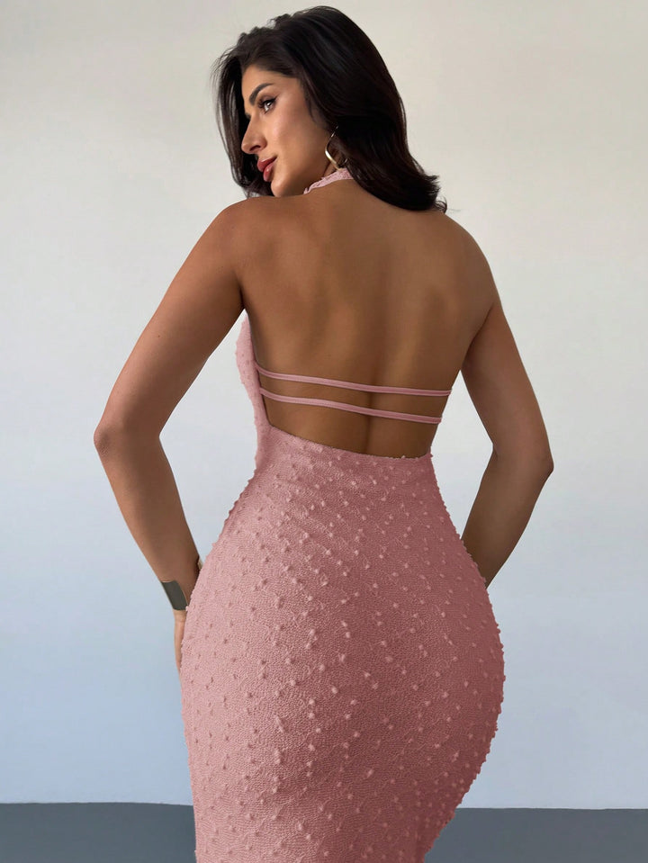 Rochie maxi SHEIN, roz