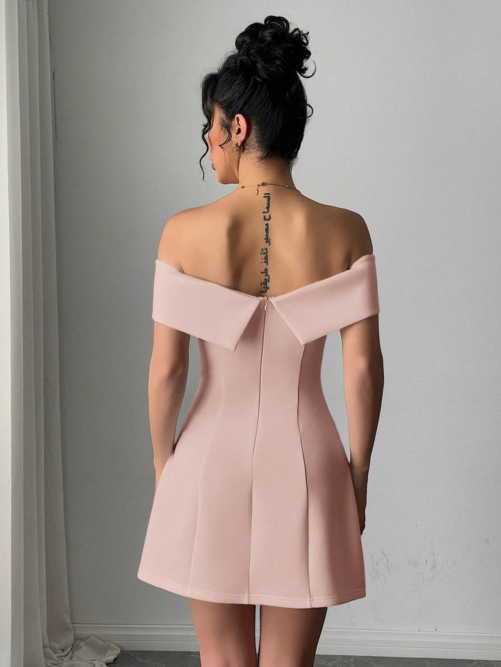 Rochie mini SHEIN, roz