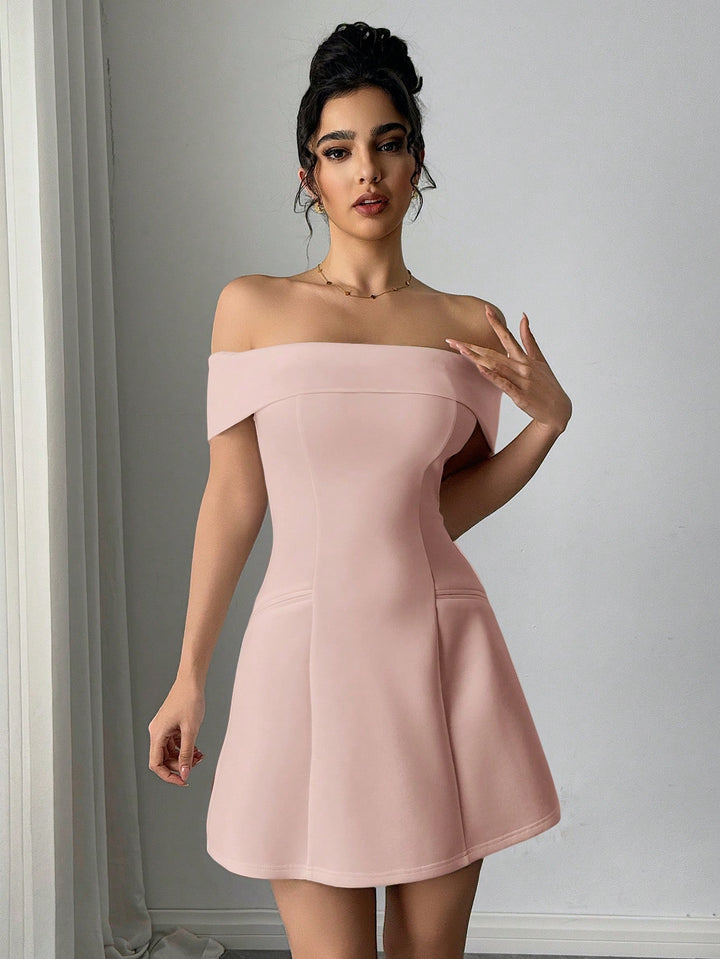 Rochie mini SHEIN, roz