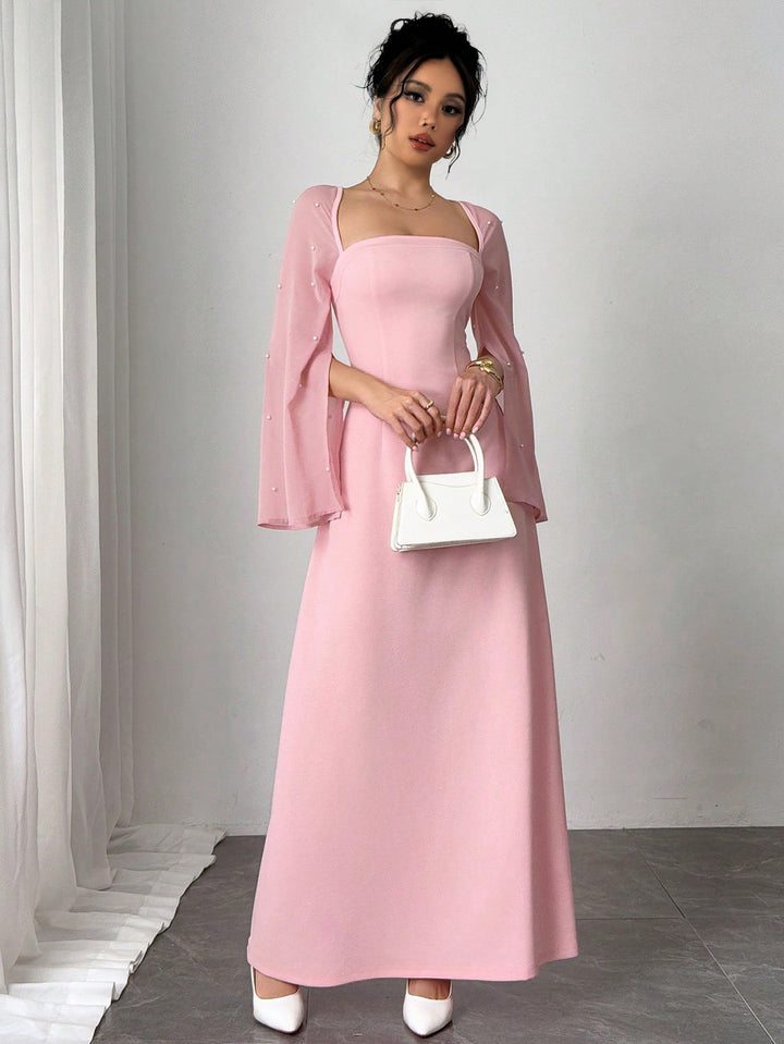 Rochie de ocazie SHEIN, roz