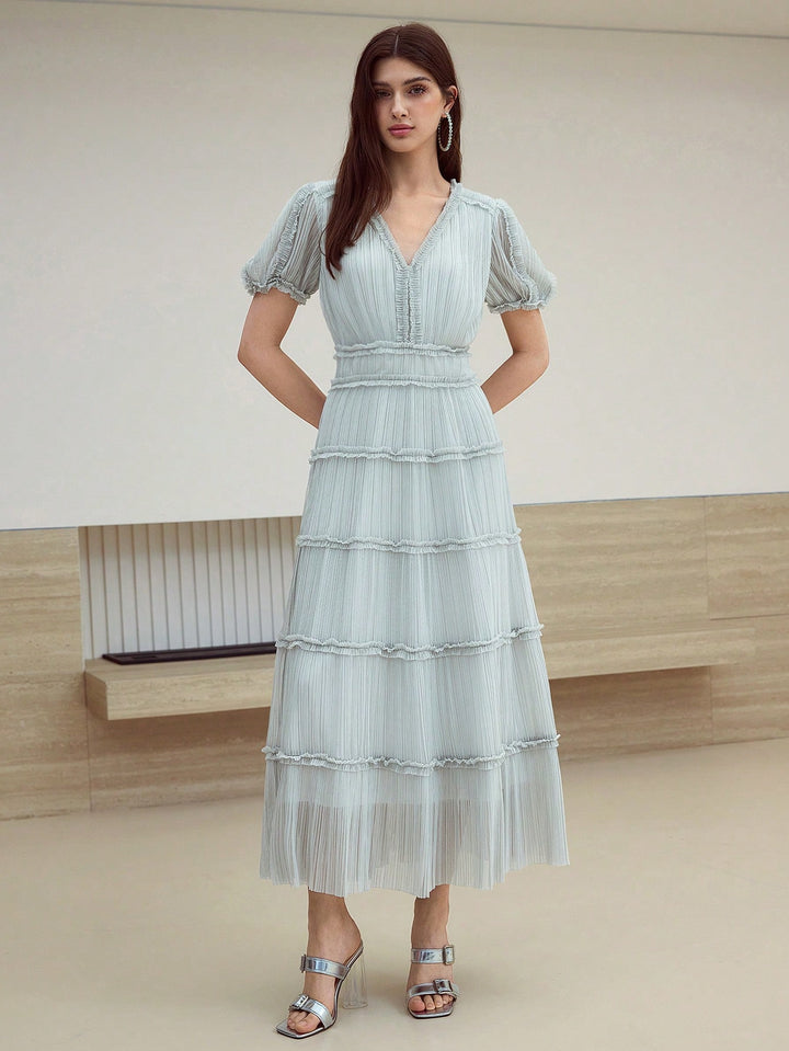 Rochie midi SHEIN, gri