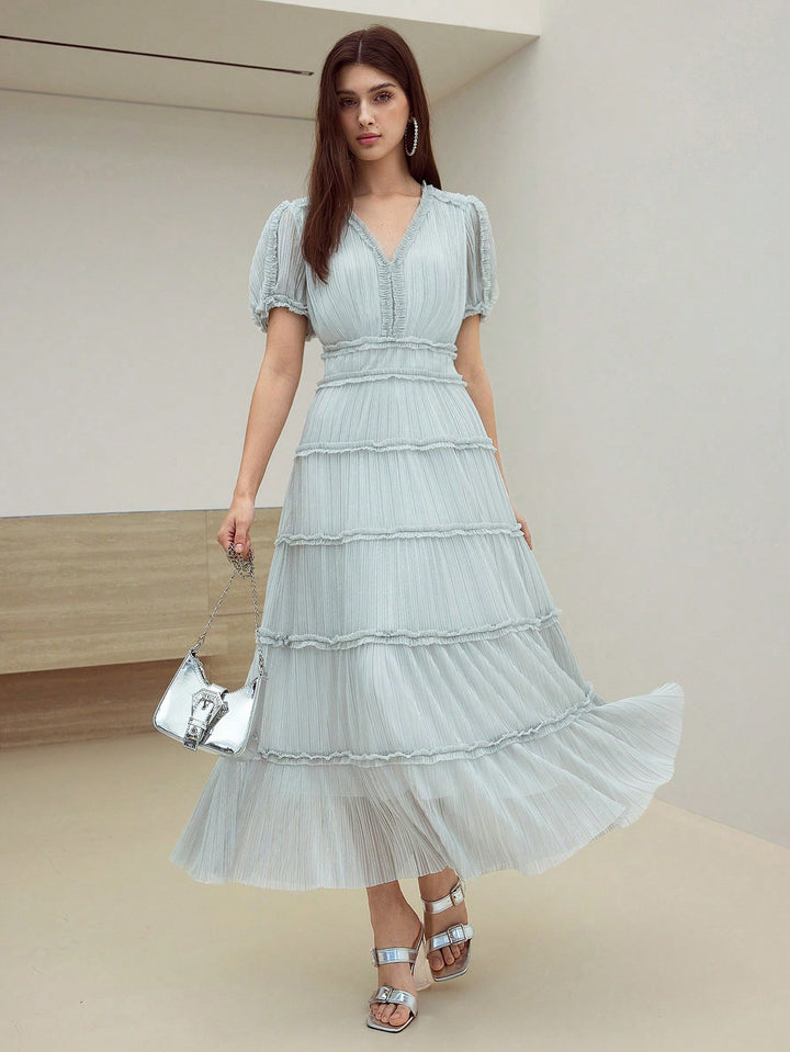 Rochie midi SHEIN, gri