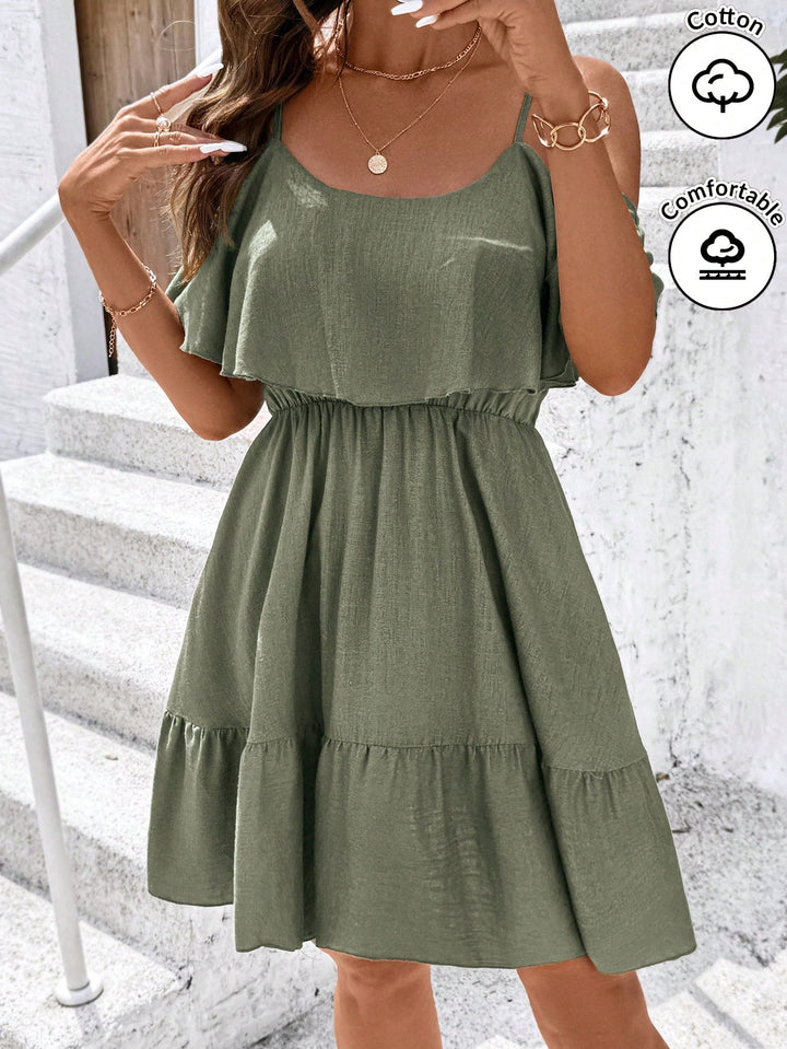 Rochie mini SHEIN, verde