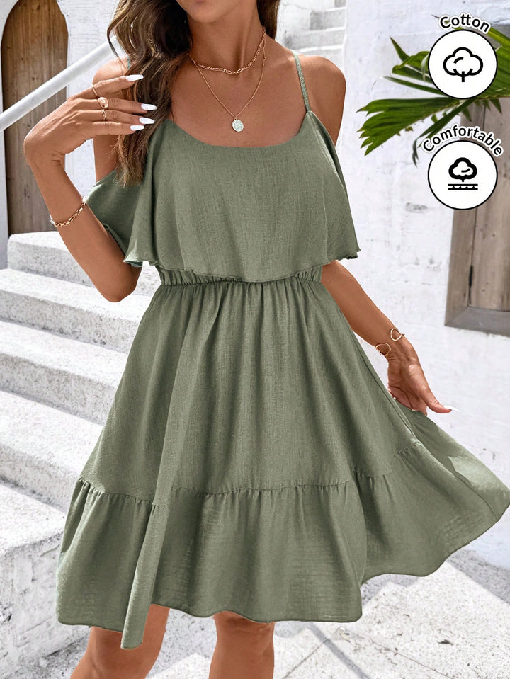 Rochie mini SHEIN, verde