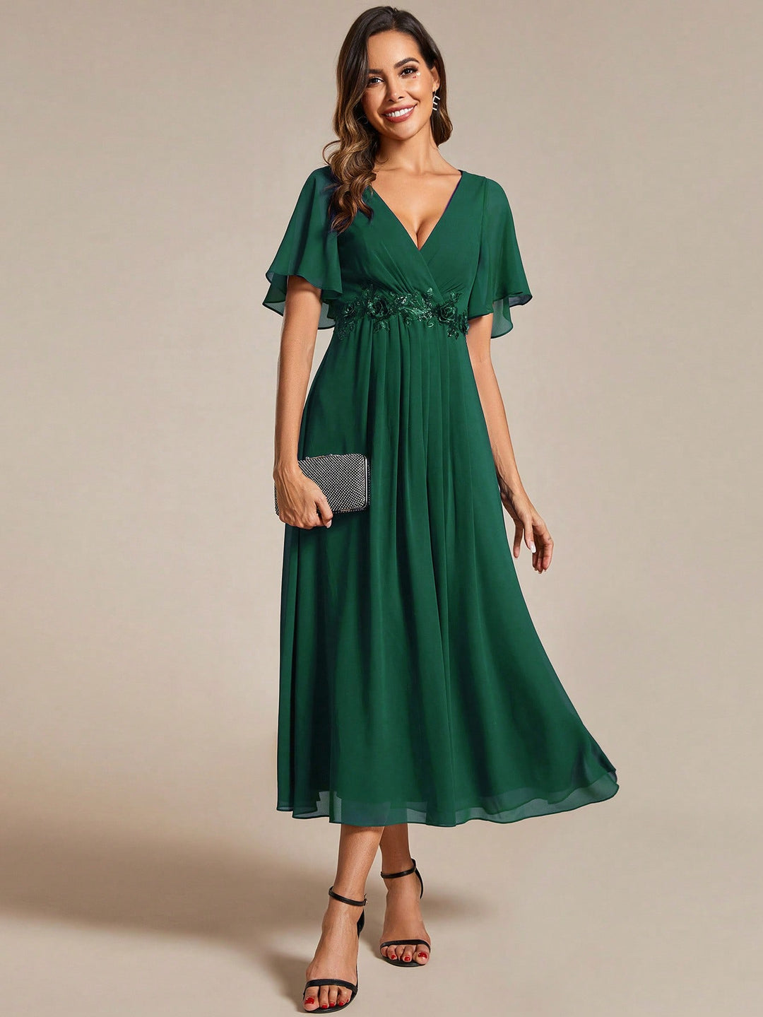 Rochie SHEIN, verde